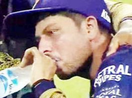 kuldeep yadav breaks down after moeen ali smacked him for 27 runs in an over