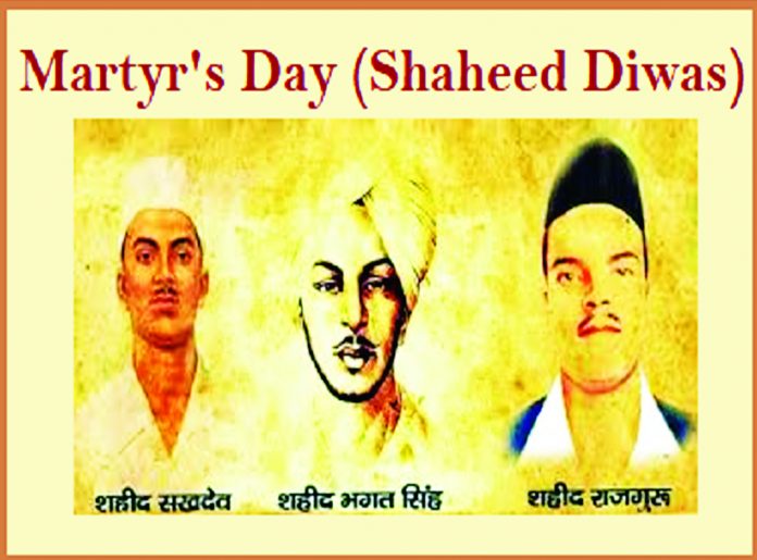 On 30 January Martyr's Day or Shaheed Diwas is celebrated in the memory of Mahatma Gandhi and on 23rd March also Martyr's Day is celebrated to pay tribute to three extraordinary revolutionaries of India who were hanged to death by the British namely Bhagat Singh, Shivaram Rajguru and Sukhdev Thapar. And on 30 January 1948 Mahatma Gandhi, the father of Nation was assassinated at Gandhi Smriti in the Birla House.